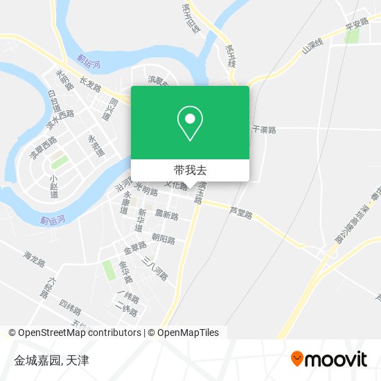 金城嘉园地图