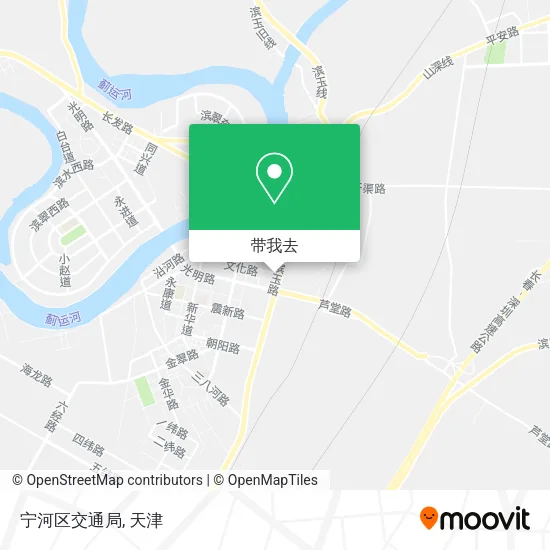 宁河区交通局地图