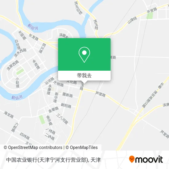 中国农业银行(天津宁河支行营业部)地图