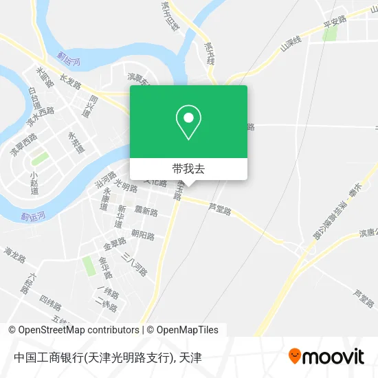 中国工商银行(天津光明路支行)地图