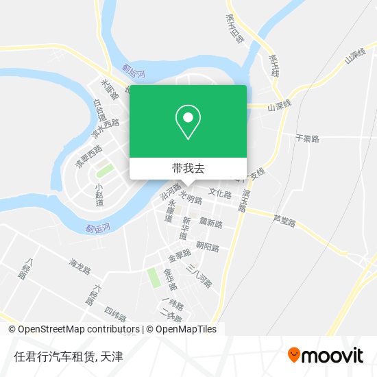 任君行汽车租赁地图