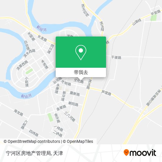 宁河区房地产管理局地图
