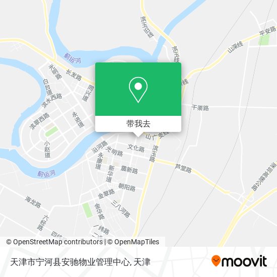 天津市宁河县安驰物业管理中心地图