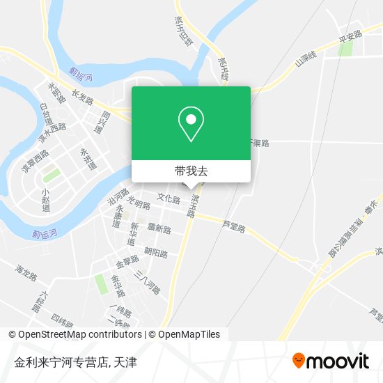 金利来宁河专营店地图