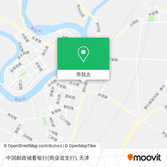 中国邮政储蓄银行(商业道支行)地图