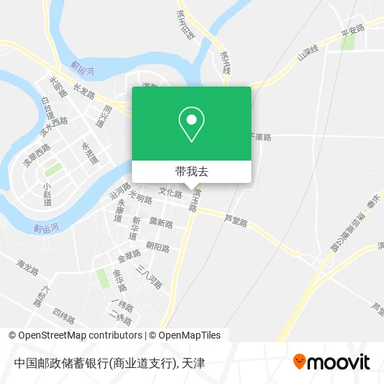 中国邮政储蓄银行(商业道支行)地图