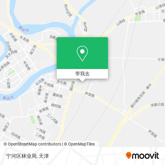 宁河区林业局地图