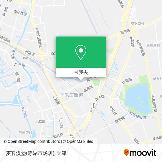 麦客汉堡(静湖市场店)地图