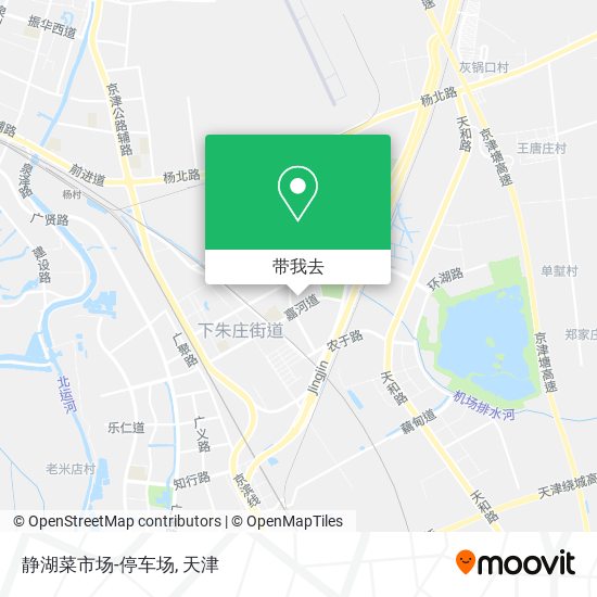 静湖菜市场-停车场地图