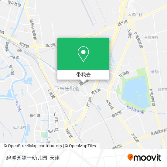 碧溪园第一幼儿园地图