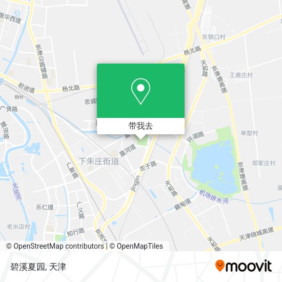碧溪夏园地图
