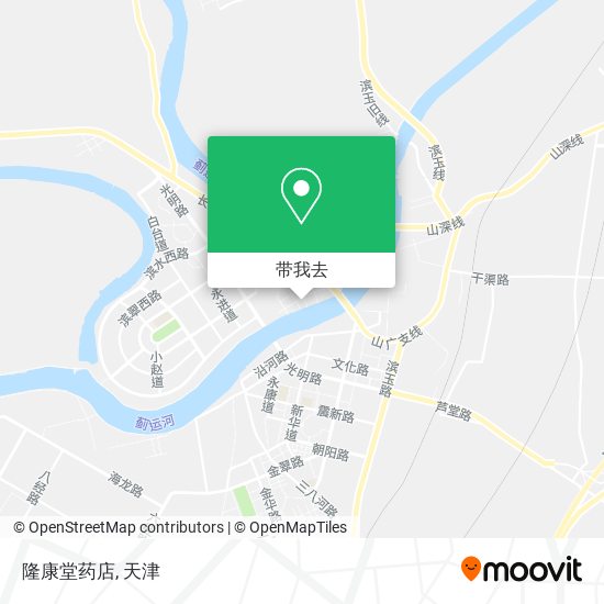 隆康堂药店地图