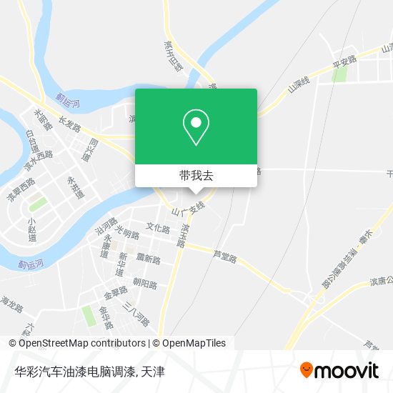 华彩汽车油漆电脑调漆地图