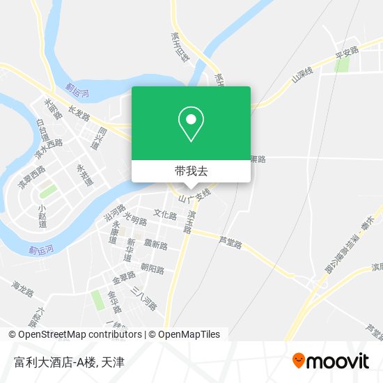 富利大酒店-A楼地图