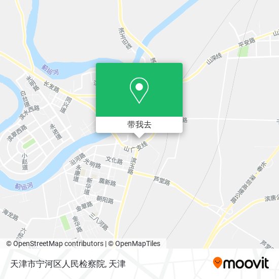 天津市宁河区人民检察院地图