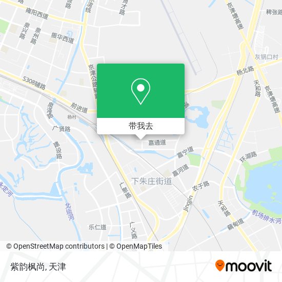 紫韵枫尚地图