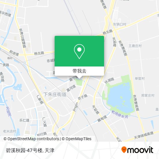 碧溪秋园-47号楼地图