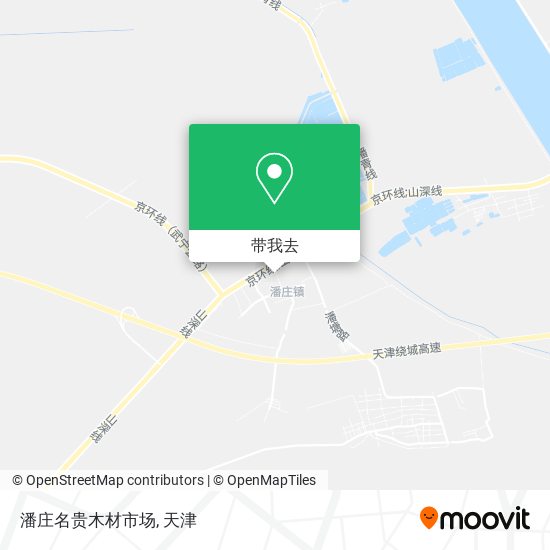 潘庄名贵木材市场地图