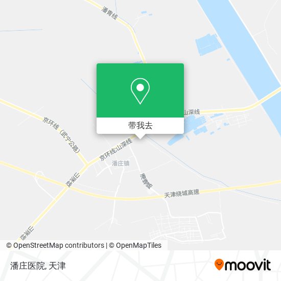 潘庄医院地图