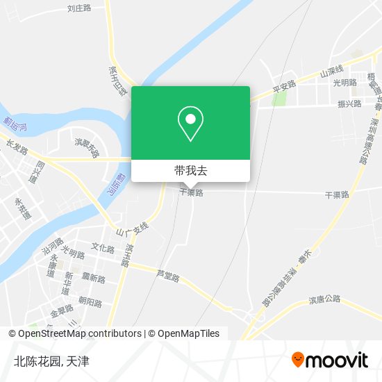 北陈花园地图