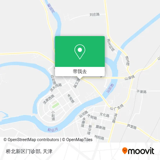 桥北新区门诊部地图