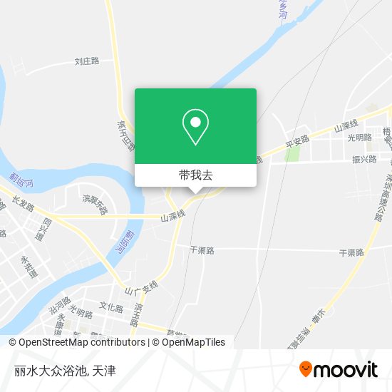 丽水大众浴池地图