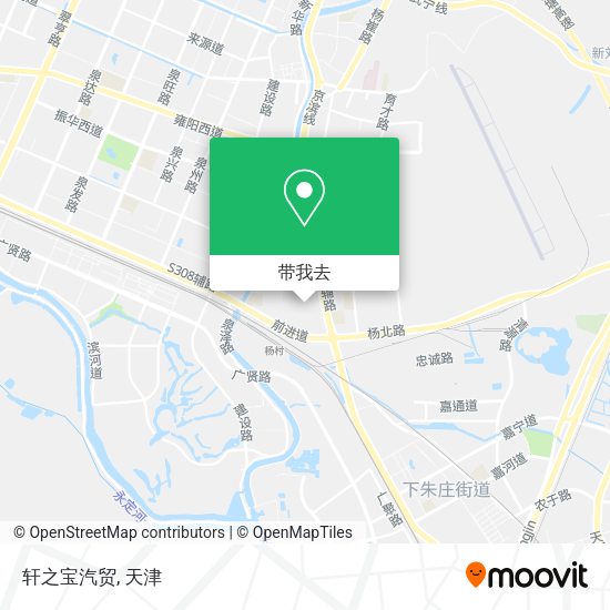 轩之宝汽贸地图