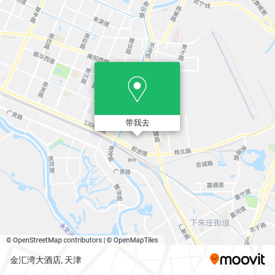 金汇湾大酒店地图