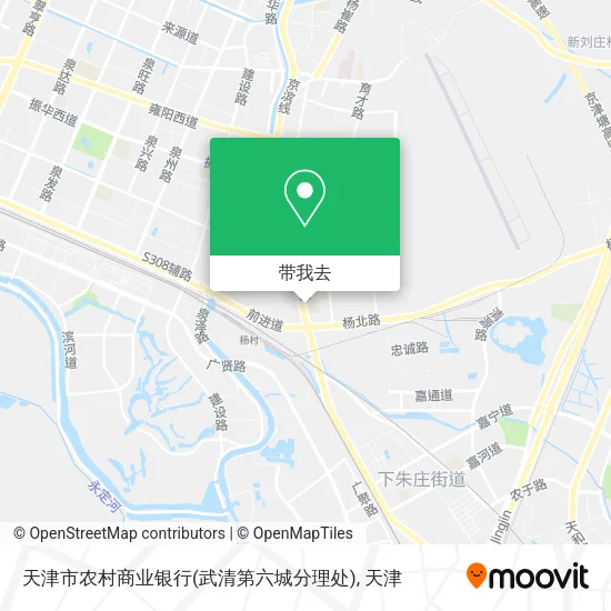 天津市农村商业银行(武清第六城分理处)地图