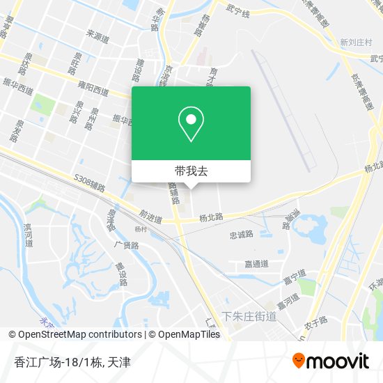 香江广场-18/1栋地图