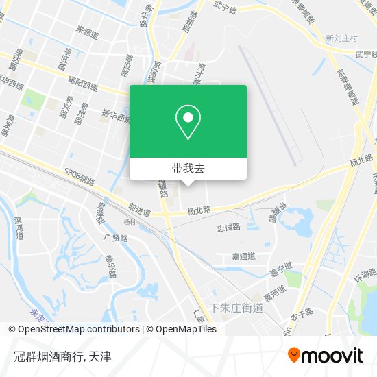 冠群烟酒商行地图