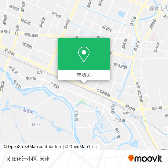 黄庄还迁小区地图