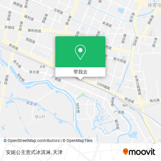 安妮公主意式冰淇淋地图