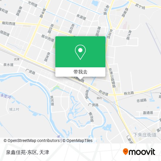 泉鑫佳苑-东区地图