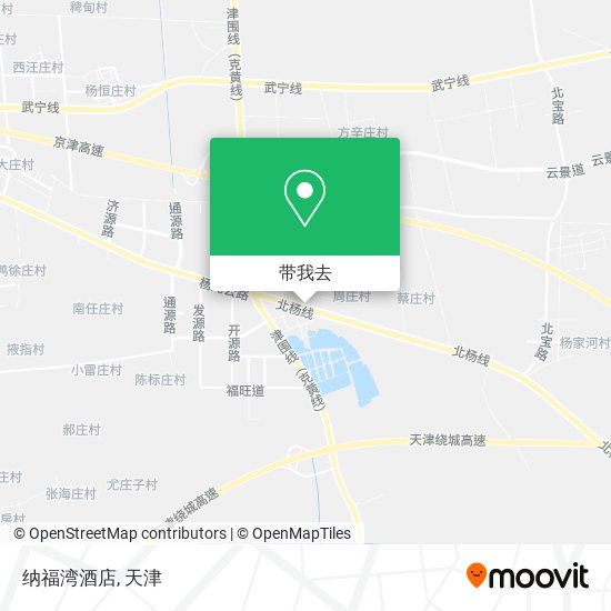 纳福湾酒店地图