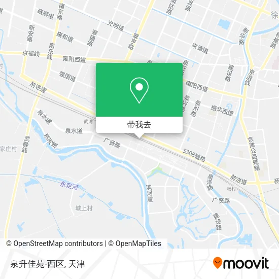 泉升佳苑-西区地图