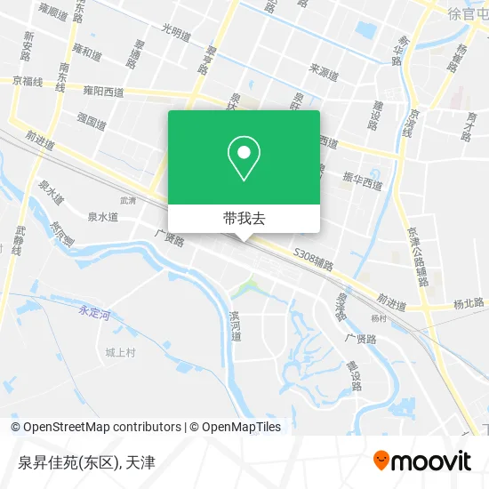 泉昇佳苑(东区)地图