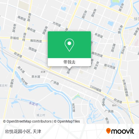 欣悦花园小区地图