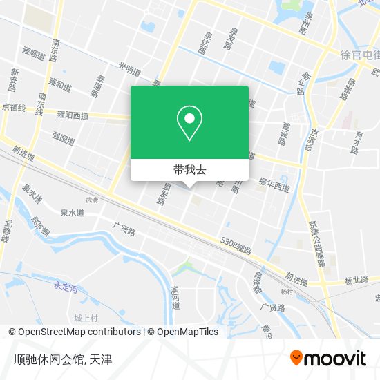 顺驰休闲会馆地图