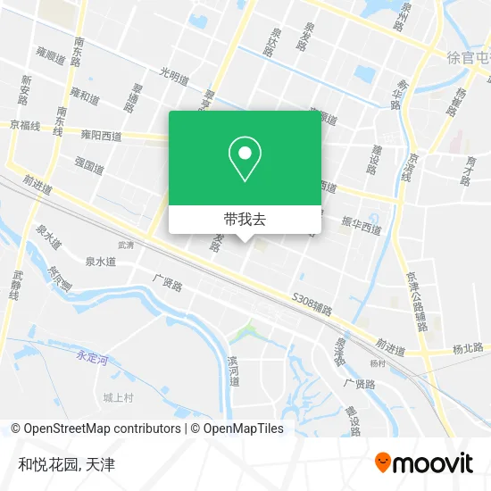 和悦花园地图
