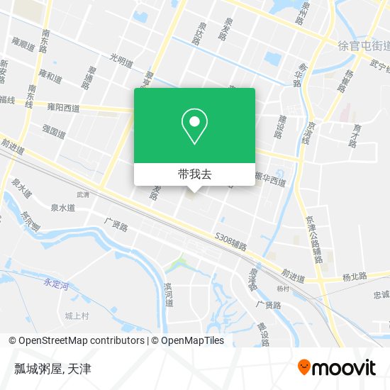 瓢城粥屋地图
