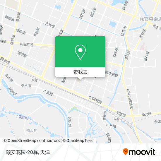 颐安花园-20栋地图