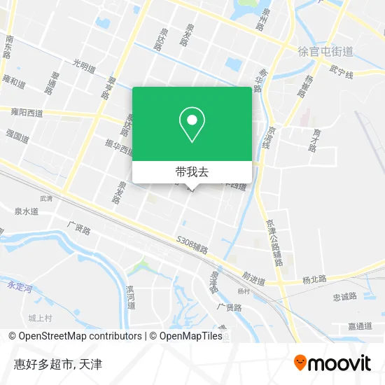 惠好多超市地图