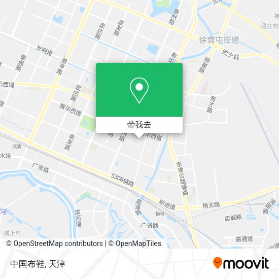 中国布鞋地图