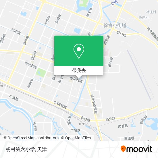 杨村第六小学地图
