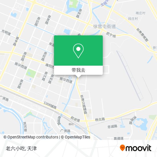 老六小吃地图