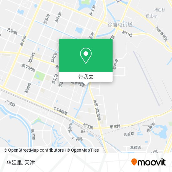 华延里地图