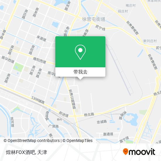 煌林FOX酒吧地图