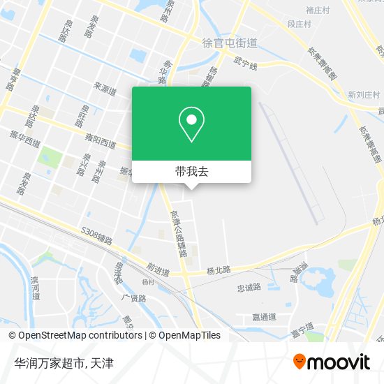 华润万家超市地图