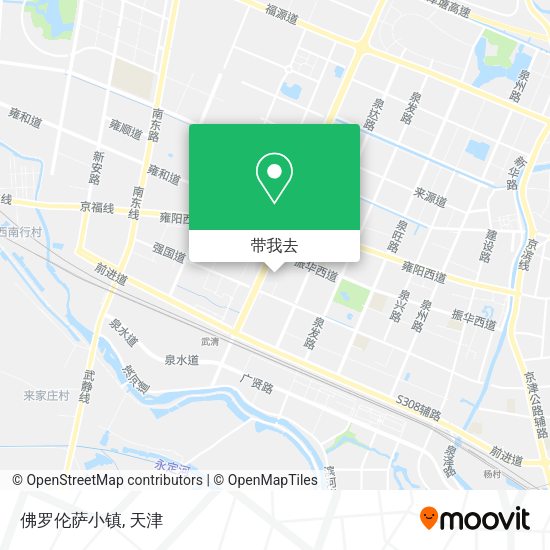 佛罗伦萨小镇地图